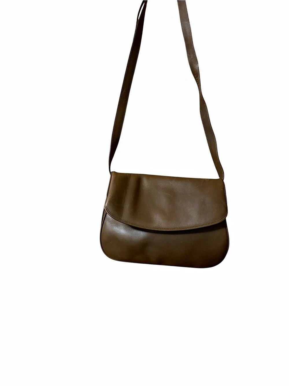Mark Cross Brown Leather  Crossbody Bag
